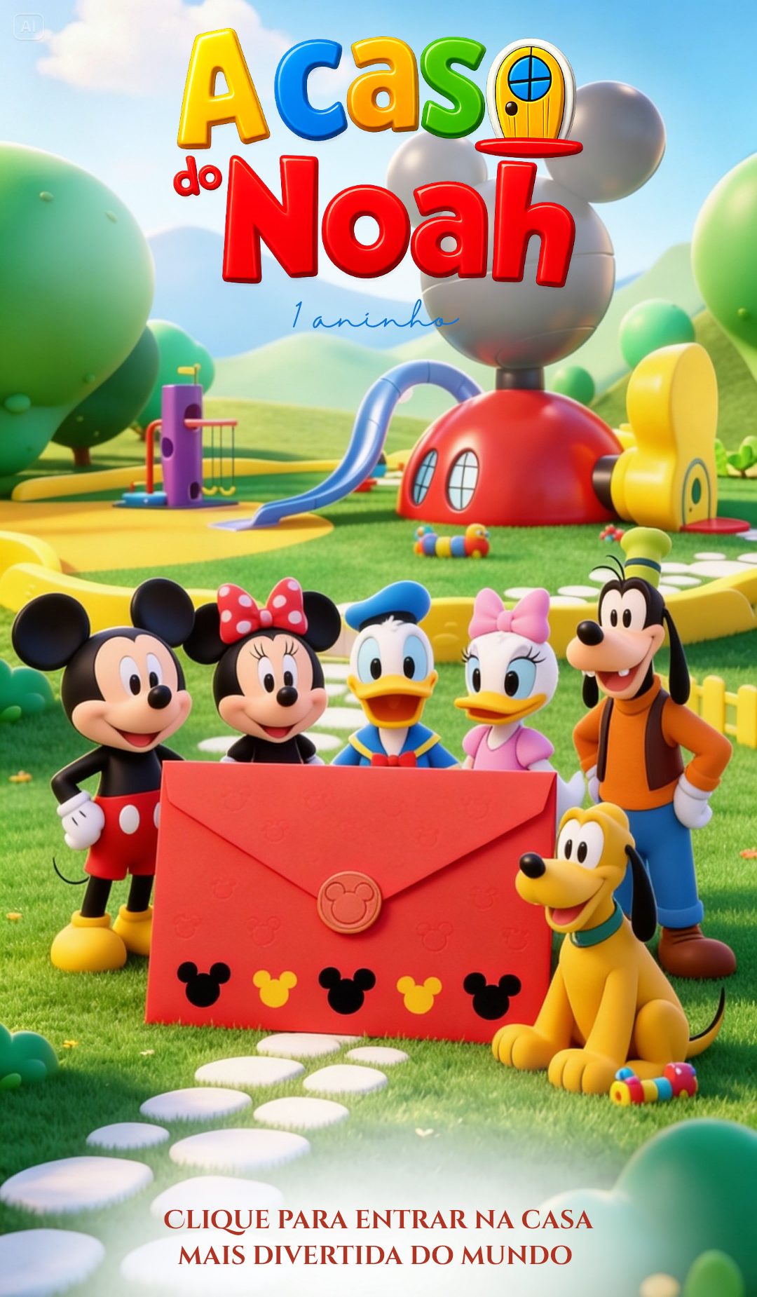 Capa do convite